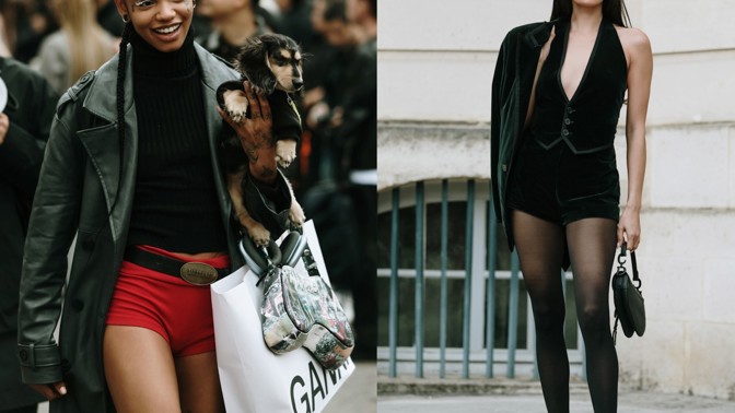 Hot pants trend 2025
