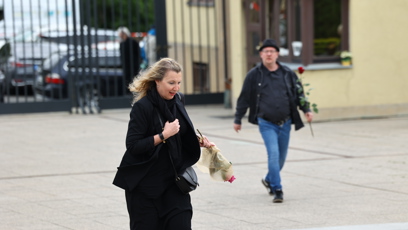 FOTO: Poslední rozloučení s hudebníkem Oskarem Petrem ve Strašnicích.