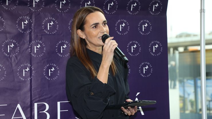 Daniela Brzobohatá ve svém živlu.