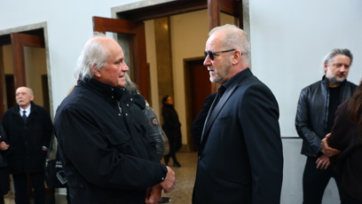 FOTO: David Koller se držel u Michaela Kocába.
