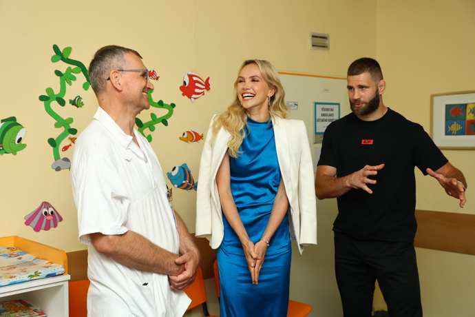 V nemocnici panovala dobrá nálada.