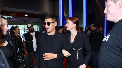 FOTO: Tomáš Linh Le Sy dorazil se svou partnerkou Denisou Ryndovou.