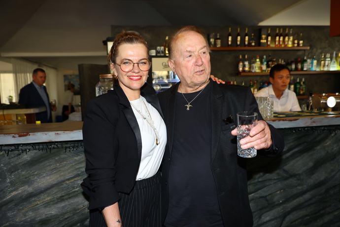 Marta Jandová s tatínkem Petrem Jandou.