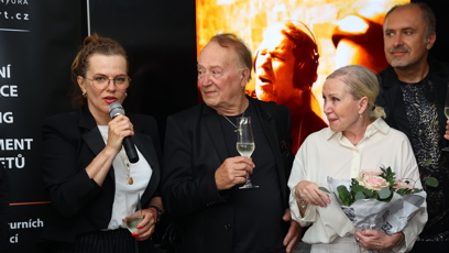 FOTO: Marta Jandová křest moderovala.