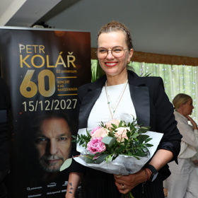 Marta Jandová přišla podpořit tatínka. 
