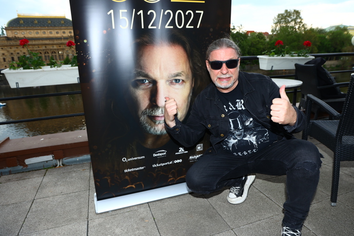 Petr Kolář je rocker každým coulem. 
