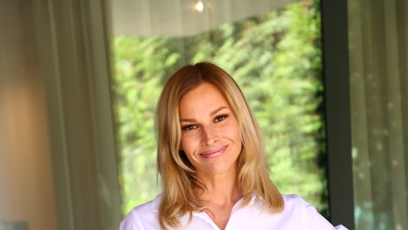 FOTO: Moderátorka Petra Svoboda na narozeninové oslavě kliniky estetické medicíny a plastické chirurgie.