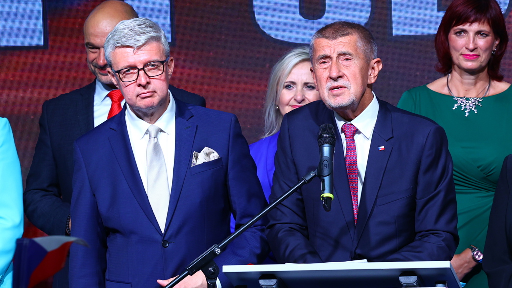 Andrej Babiš s místopředsedou Karla Havlíčka.