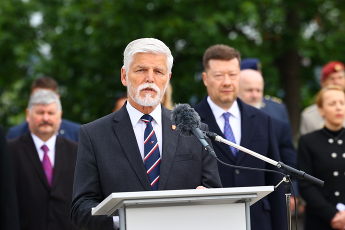 Prezident Petr Pavel. 