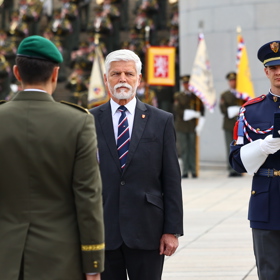 Dorazil prezident Petr Pavel. 