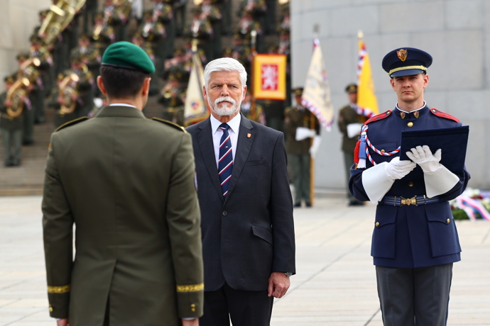 Dorazil prezident Petr Pavel. 