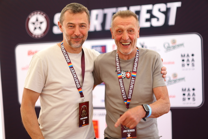 Jan Berger byl v dobré náladě.