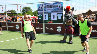 FOTO: Fotbalové utkání na Spartafestu.