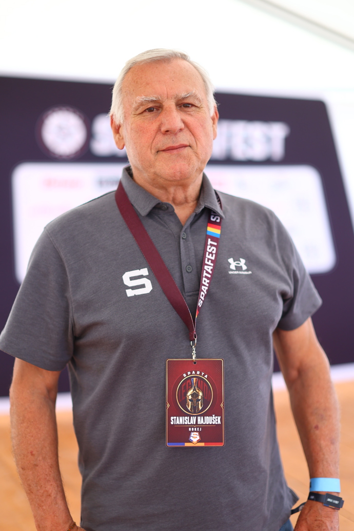 Stanislav Hajoušek na Spartafestu.