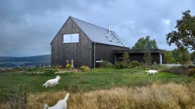 Stempel Tesař architekti DŮM NA VĚTRNÉM VRCHU
