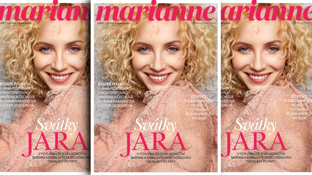 Nalaďte se na jaro s dubnovou Marianne