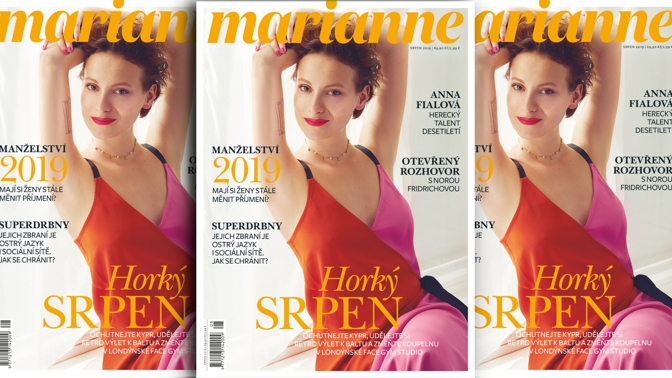 VYCHÁZÍ SRPNOVÁ MARIANNE!