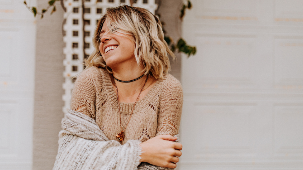 Happy woman
