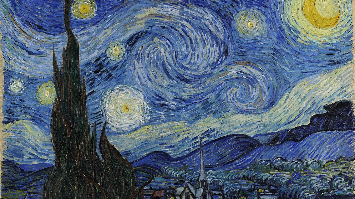 Hvězdná noc, Van Gogh
