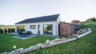 Dřevěný bungalov pro rodinu
Dřevěný bungalov pro rodinu