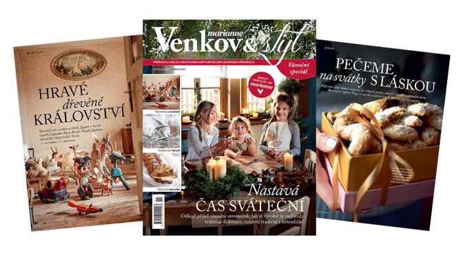 Vánoční speciál Venkova a stylu je na stáncích!