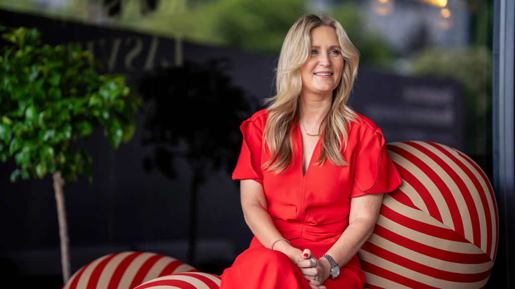 Veronika Brázdilová ve Vodafone Business Lounge