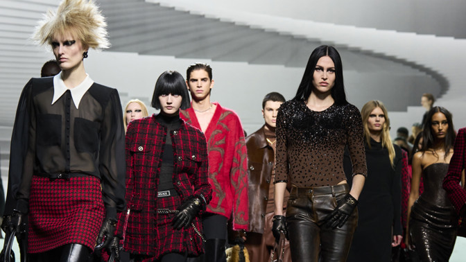 Versace Milano Fashion Week
