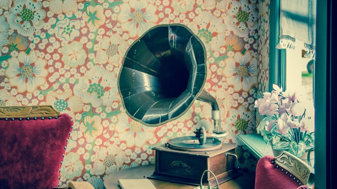 Retro interiér