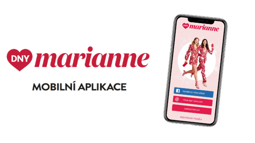 Aplikace Dny Marianne Aplikace Dny Marianne