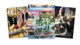 Únorové číslo Marianne Venkov a styl je tu! A prolínají ho témata záchrana, návrat, obnova...