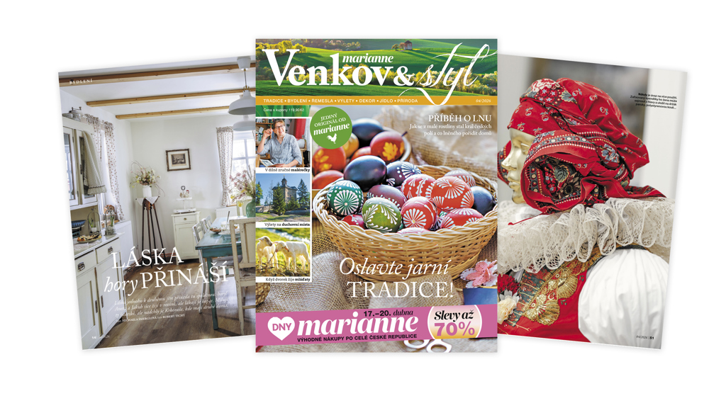 Marianne Venkov & styl číslo čtyři se právě představuje a chystá se čtenáře těšit, informovat, překvapit i povznést