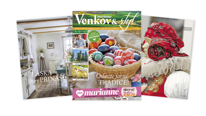 Marianne Venkov & styl číslo čtyři se právě představuje a chystá se čtenáře těšit, informovat, překvapit i povznést