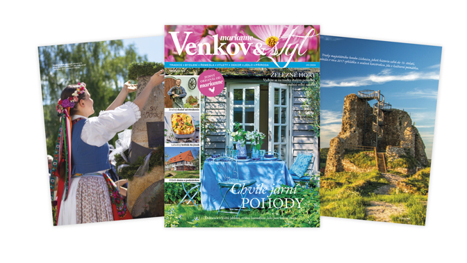 Právě „rozkvetlo“ májové číslo 5 Marianne Venkov & styl. Je plné vůní a výzev…