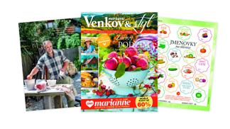 Právě se otevírá zářijové číslo Marianne Venkov & styl! Devítka je plná úrody, barev i čekání babího léta…