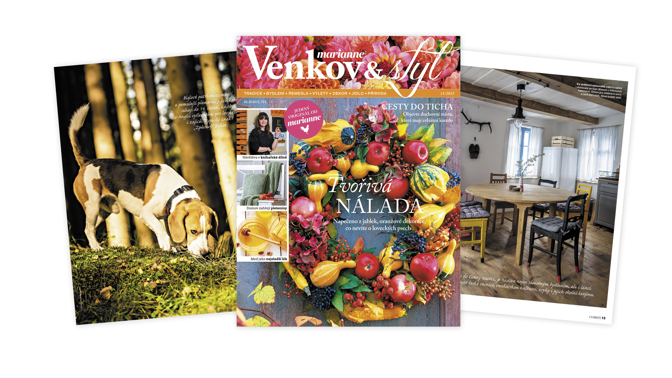 Marianne Venkov & styl č. 11 i čas svatomartinských vín a slavnostních výlovů je tady!