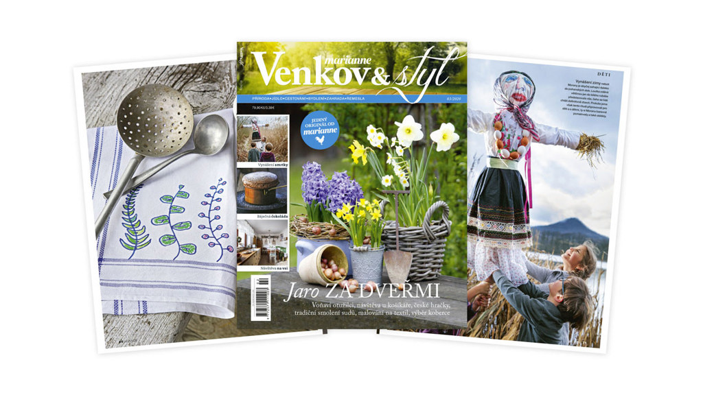 Dopis čtenářům od šéfredaktorky Marianne Venkov & styl