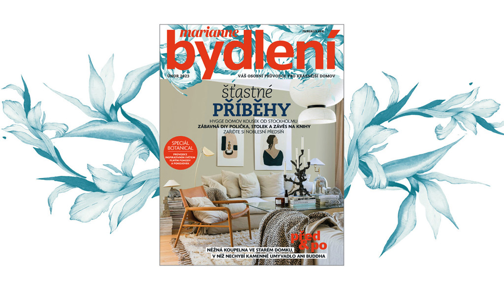 Únorové Marianne Bydlení se speciálem Botanical právě v prodeji! Únorové Marianne Bydlení se speciálem Botanical právě v prodeji!