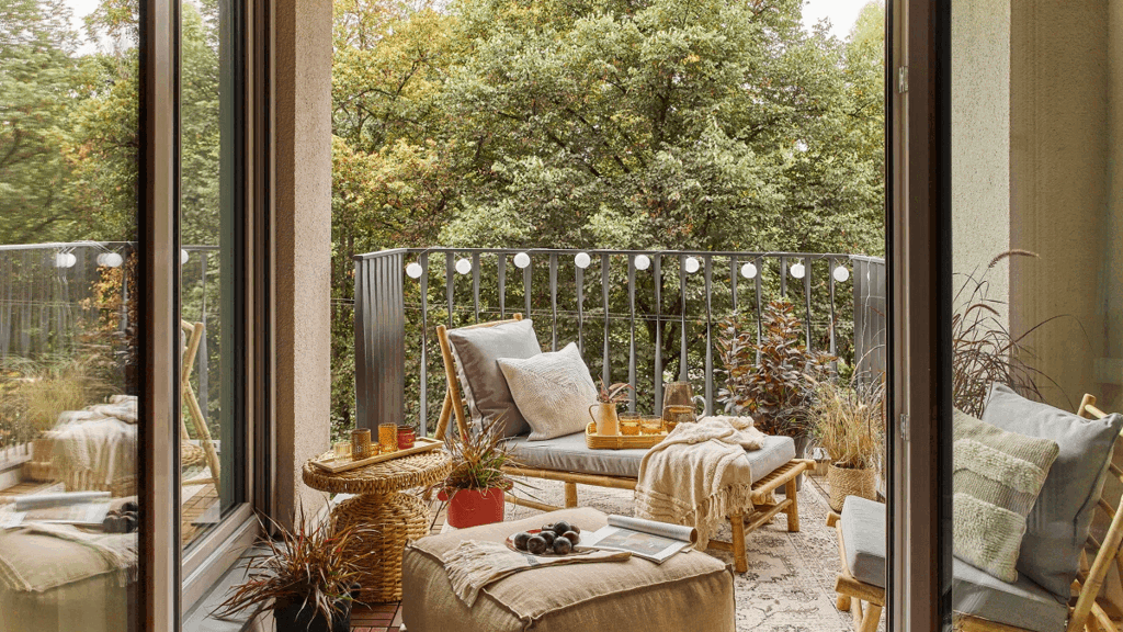 Inspirace pro malý balkon
