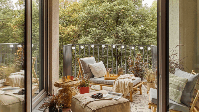 Inspirace pro malý balkon
