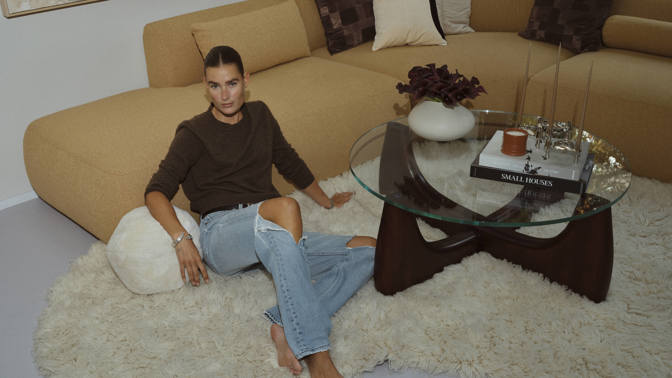 Modelka Vera van Erp a její dům
