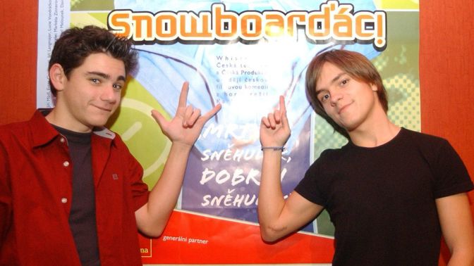 Snowboarďáci

