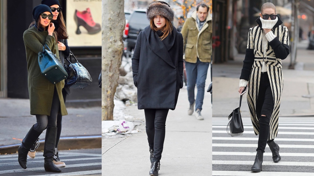 Outfity do chladného počasí? Celebrity vám poradí, jak na to