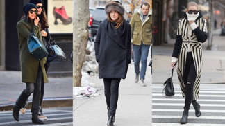 Outfity do chladného počasí? Celebrity vám poradí, jak na to