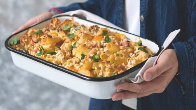 Recept: Těstoviny zapečené se směsí sýrů