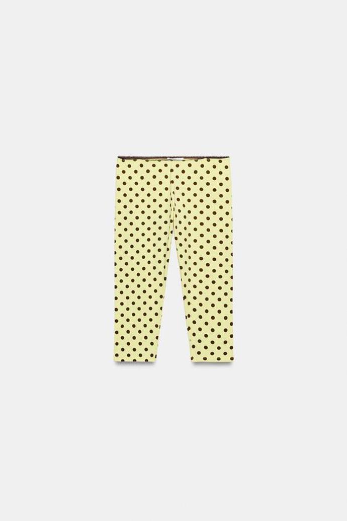 Kalhoty capri s puntíky, Zara, 449 Kč