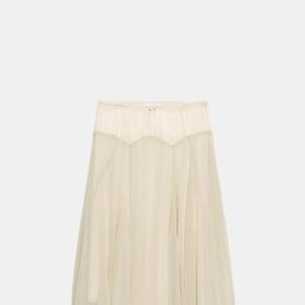 Kombinovaná midi sukně, Zara, 999 Kč