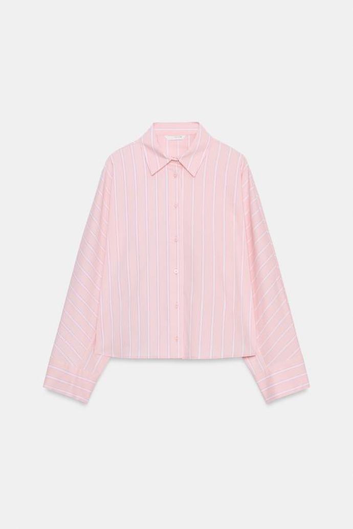 Košile s širokými průramky, Zara, 699 Kč