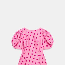 Top s puntíky a balonovými rukávy, Zara, 799 Kč