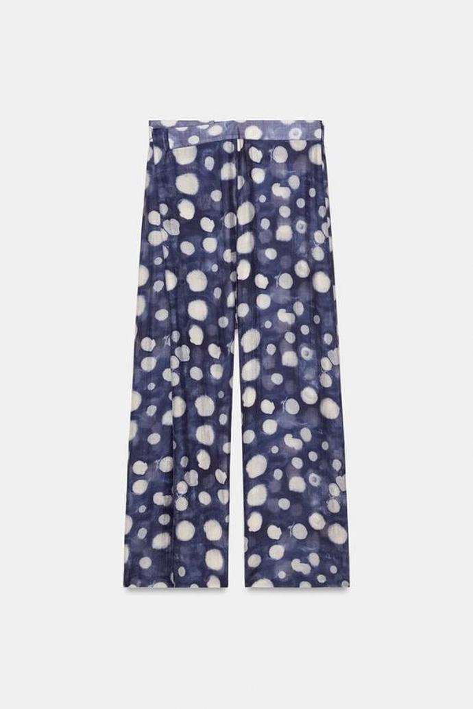 Kalhoty s puntíky, Zara, 999 Kč