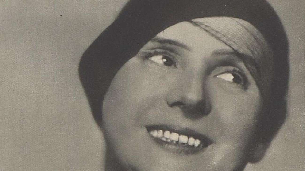 Zdenka Baldová na snímku z roku circa 1933. (oříznuto)